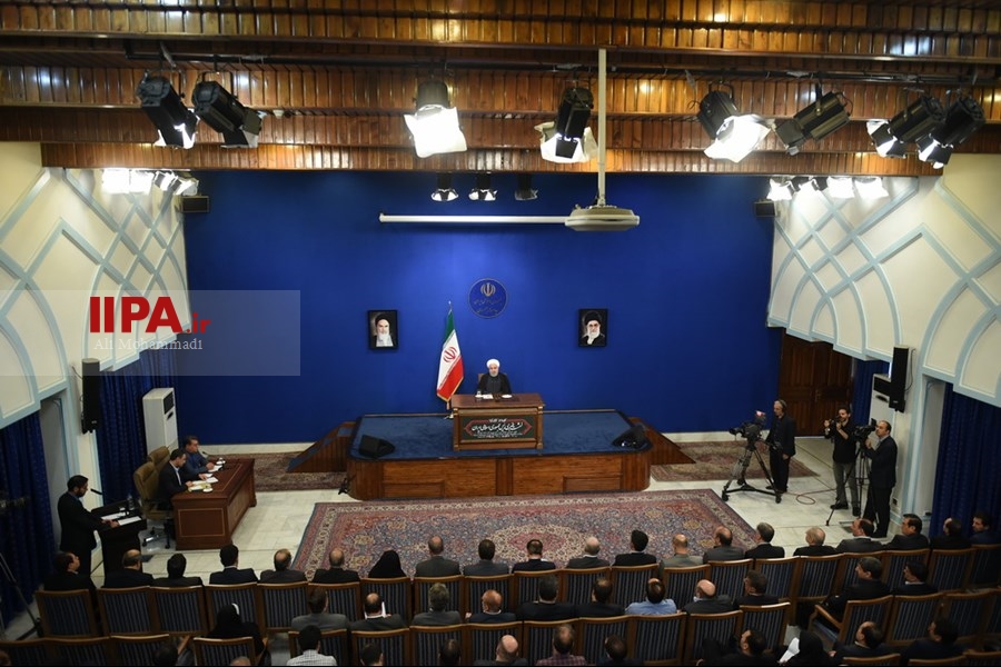   نشست خبری حسن روحانی