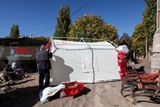   خسارات زلزله در روستای ورنکش
