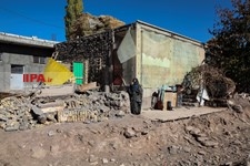   خسارات زلزله در روستای ورنکش
