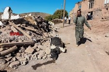   خسارات زلزله در روستای ورنکش