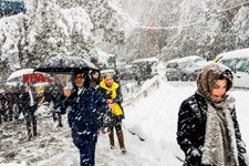   برف پاییزی در تهران