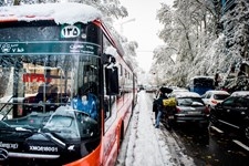   برف پاییزی در تهران