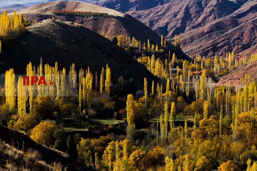   طبیعت پاییزی الموت