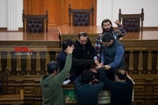   نشست خبری رییس مجلس