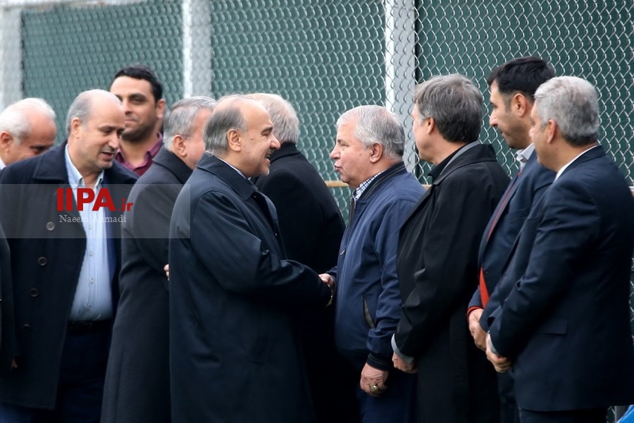   حضور وزیر ورزش در تمرین تیم ملی فوتبال امید 