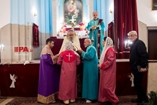   مراسم آغاز سال نوی میلادی در کلیسای گریگور مقدس