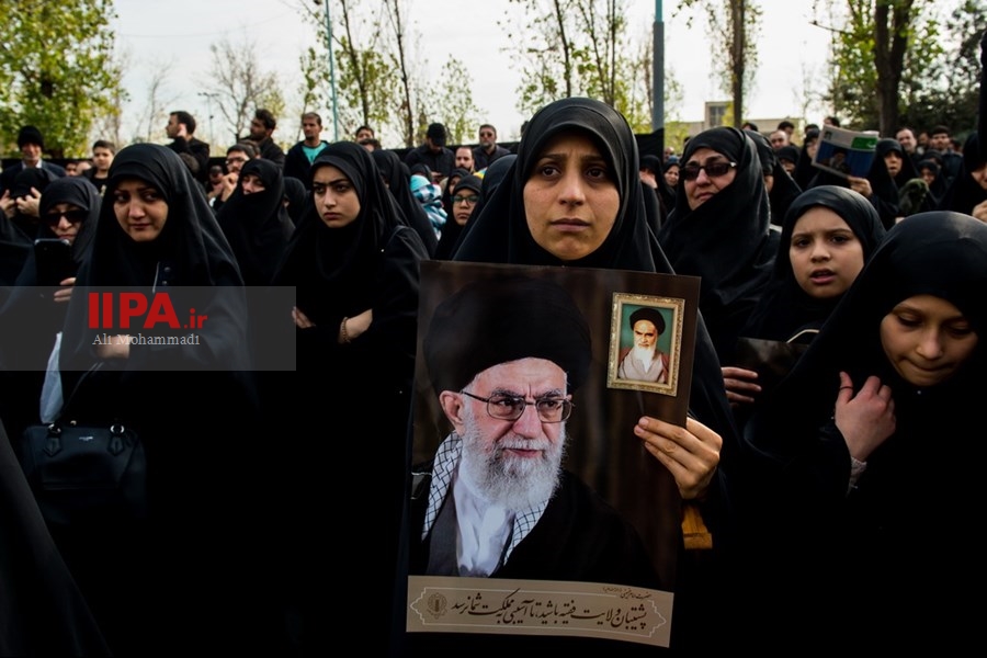   راهپیمایی در محکومیت ترور سردار شهید حاج قاسم سلیمانی
