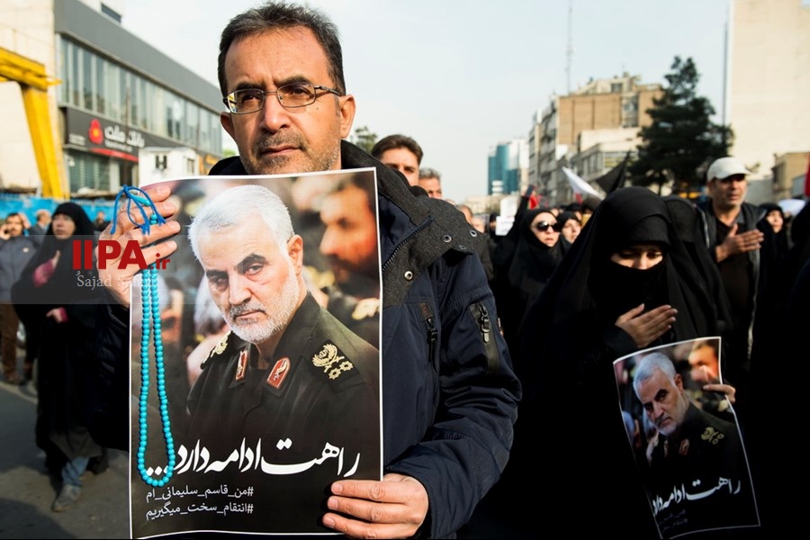   راهپیمایی در محکومیت ترور سردار شهید حاج قاسم سلیمانی -2