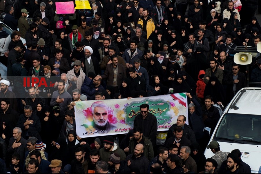   راهپیمایی در محکومیت ترور سردار شهید حاج قاسم سلیمانی -2