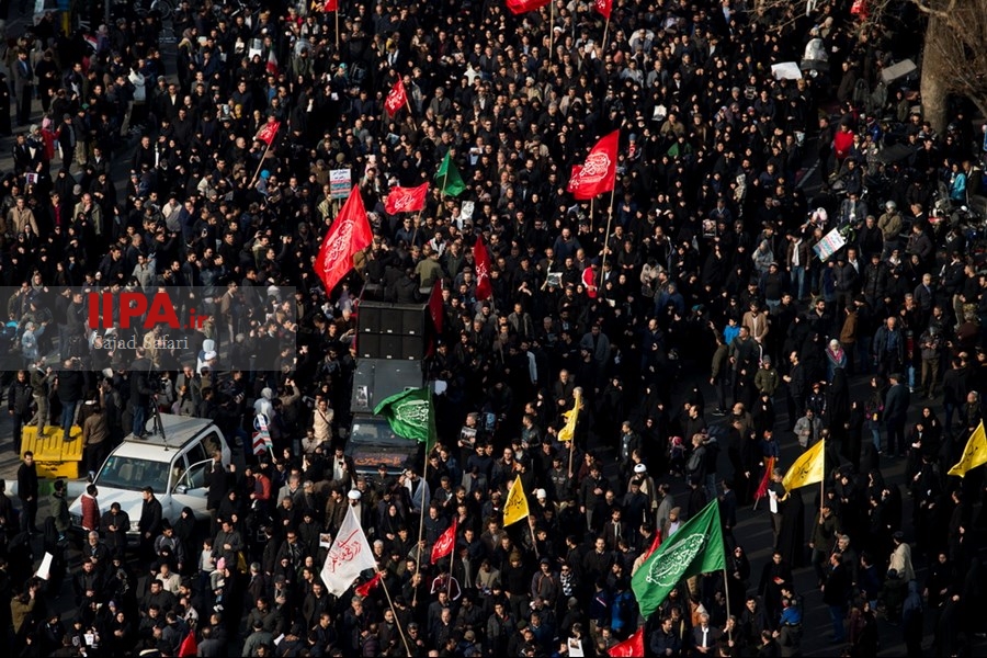   راهپیمایی در محکومیت ترور سردار شهید حاج قاسم سلیمانی -2