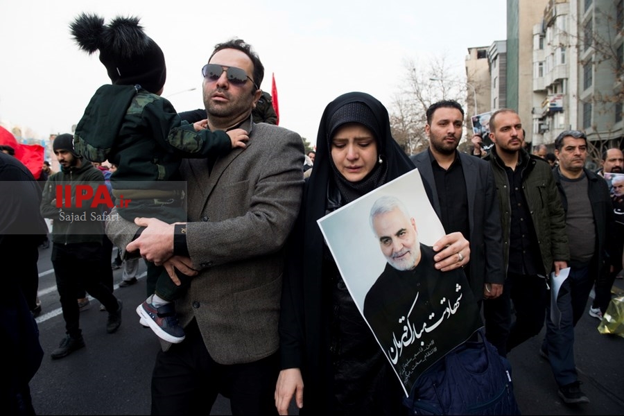   راهپیمایی در محکومیت ترور سردار شهید حاج قاسم سلیمانی -2