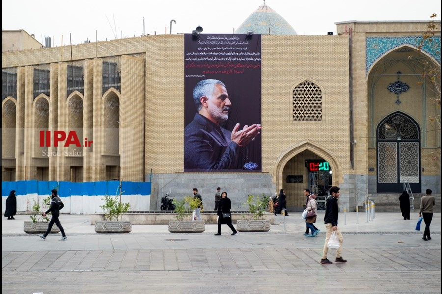   تهران در سوگ شهادت سپهبد قاسم سلیمانی