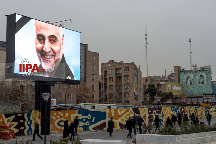   تهران در سوگ شهادت سپهبد قاسم سلیمانی