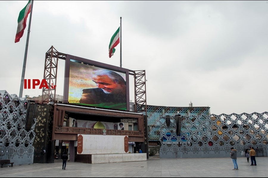   تهران در سوگ شهادت سپهبد قاسم سلیمانی