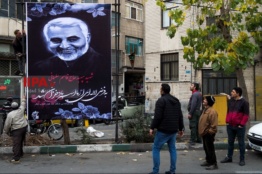   تهران در سوگ شهادت سپهبد قاسم سلیمانی