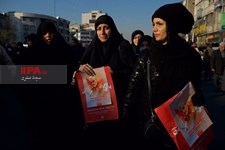   حضور اقشار مختلف مردم تهران در مراسم تشییع پیکر سردار شهید حاج قاسم سلیمانی 