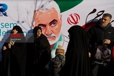   حضور اقشار مختلف مردم تهران در مراسم تشییع پیکر سردار شهید حاج قاسم سلیمانی