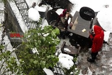   بارش برف زمستانی در تهران