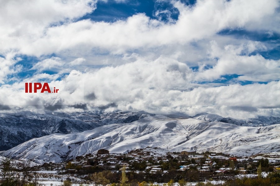   طبیعت زیبای زمستانی الموت