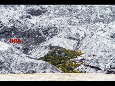 طبیعت زیبای زمستانی الموت