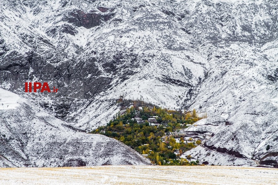   طبیعت زیبای زمستانی الموت