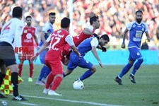   دیدار تیم های فوتبال پرسپولیس و استقلال