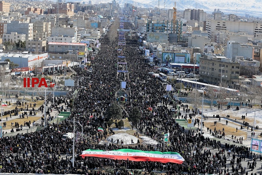   راهپیمایی 22 بهمن  در تهران - 3