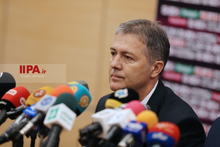   نشست خبری دراگان اسکوچیچ
