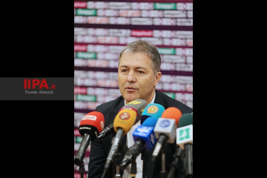   نشست خبری دراگان اسکوچیچ