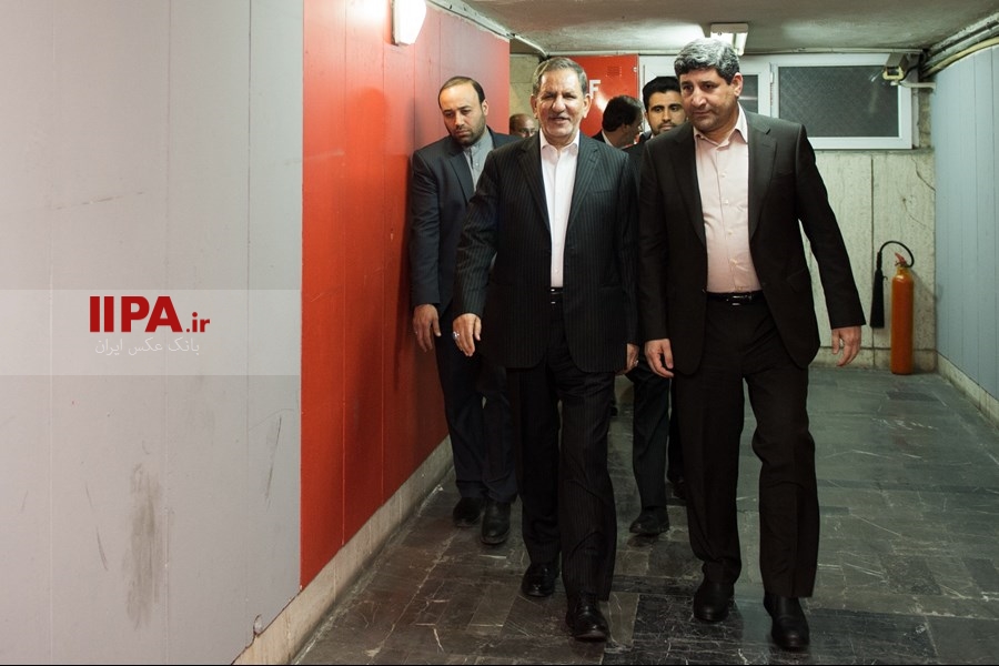   حضور معاون اول رییس جمهور در موسسه ایران