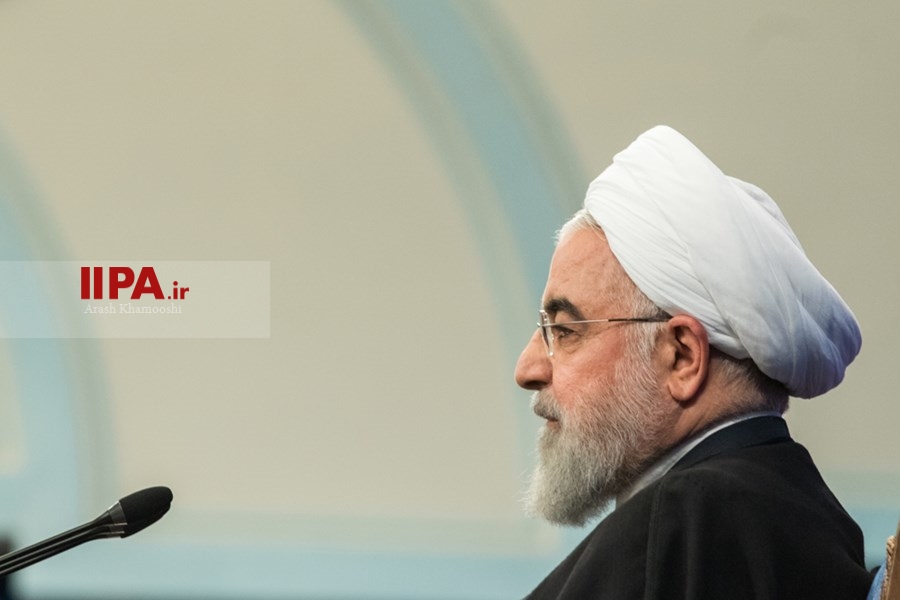   نشست خبری حسن روحانی