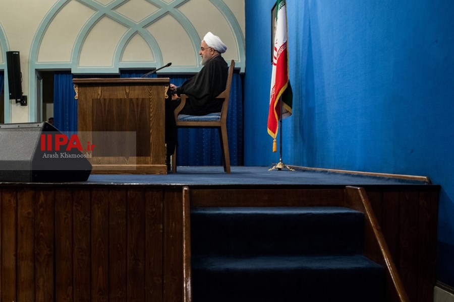   نشست خبری حسن روحانی