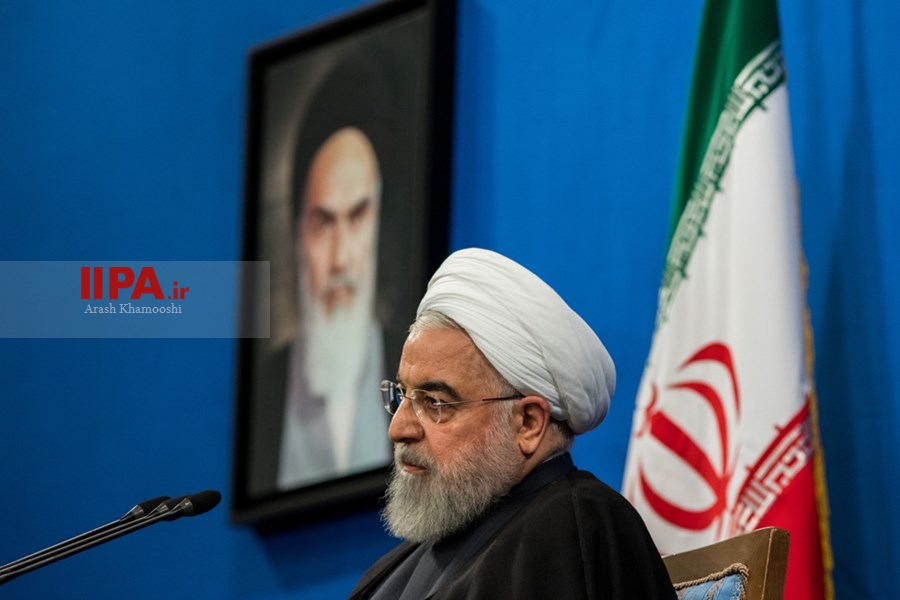   نشست خبری حسن روحانی