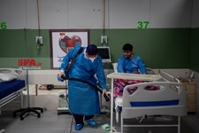   نقاهتگاه بیماران کرونایی در مرکز سلامت ایران مال