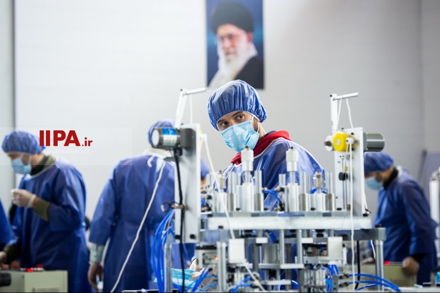   بزرگ‌ترین کارخانه تولید ماسک جنوب غرب آسیا
