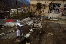   ضد عفونی معابر و تست غربالگری روستای رندان