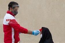   ضد عفونی معابر و تست غربالگری روستای رندان