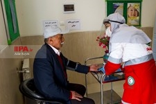   ضد عفونی معابر و تست غربالگری روستای رندان
