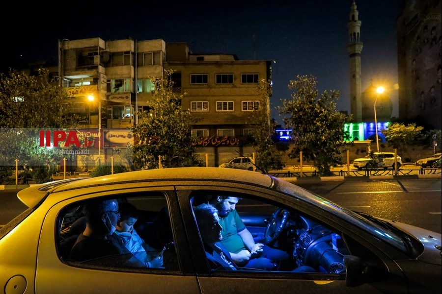   تهرانی‌ها پس از زلزله‌ی ۵.۱ ریشتری