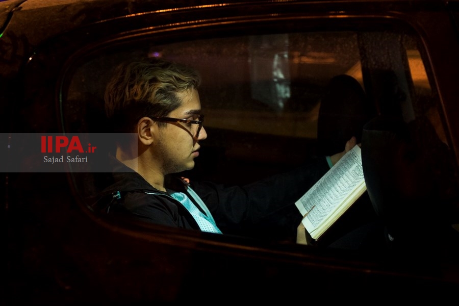    مراسم احیای شب نوزدهم ماه رمضان در پارکینگ پارک ارم
