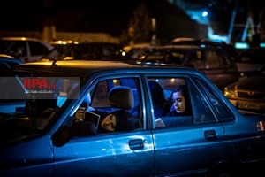 مراسم احیای شب بیست و یکم ماه رمضان در پارکینگ پارک ارم