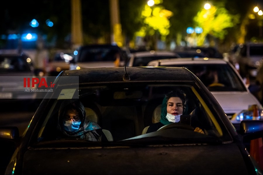  مراسم احیای شب بیست و یکم ماه رمضان در پارکینگ پارک ارم 