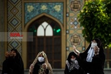   اقامه نماز عید سعید فطر در امامزاده پنج تن لویزان
