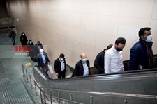   متروی تهران در دوران کرونا