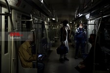   متروی تهران در دوران کرونا