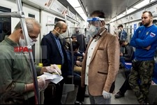   متروی تهران در دوران کرونا
