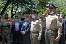   مراسم آغاز عملیات احداث بوستان ارتش