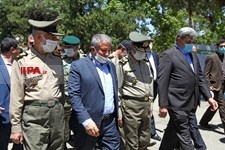   مراسم آغاز عملیات احداث بوستان ارتش