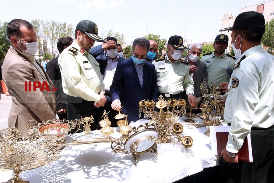   نمایشگاه طرح کاشف پلیس آگاهی تهران بزرگ