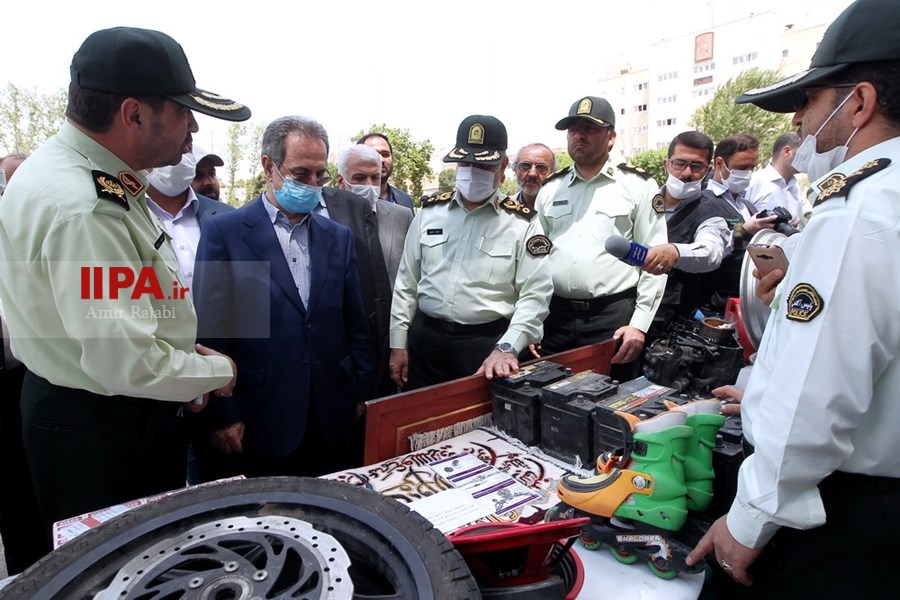   نمایشگاه طرح کاشف پلیس آگاهی تهران بزرگ